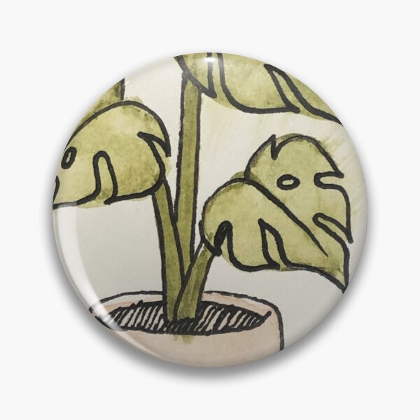 Item preview, Watercolour monstera designed and sold by Phoebew03.
