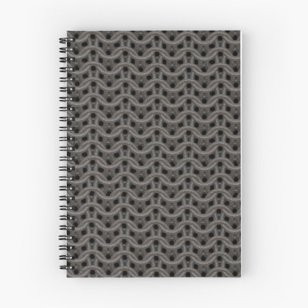 Item preview, Industrial Gray Wavy Chain Pattern designed and sold by Sybille-Yates.