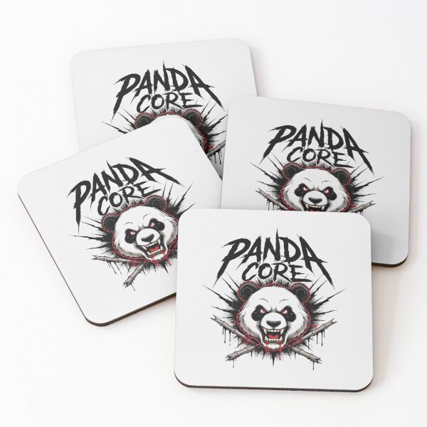 Item preview, Panda Core Aggressive Metal Panda Bamboo Graphic designed and sold by Enea Kelo.