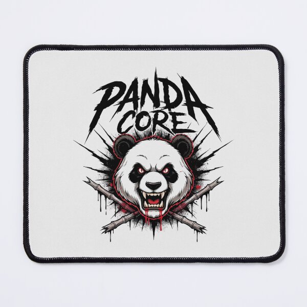 Item preview, Panda Core Aggressive Metal Panda Bamboo Graphic designed and sold by Enea Kelo.