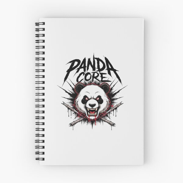 Item preview, Panda Core Aggressive Metal Panda Bamboo Graphic designed and sold by Enea Kelo.