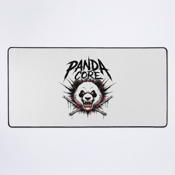 Item preview, Panda Core Aggressive Metal Panda Bamboo Graphic designed and sold by Enea Kelo.