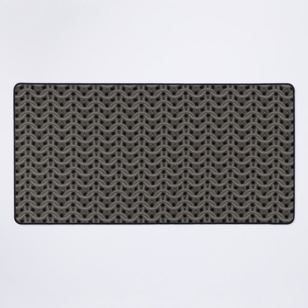 Item preview, Industrial Gray Wavy Chain Pattern designed and sold by Sybille-Yates.