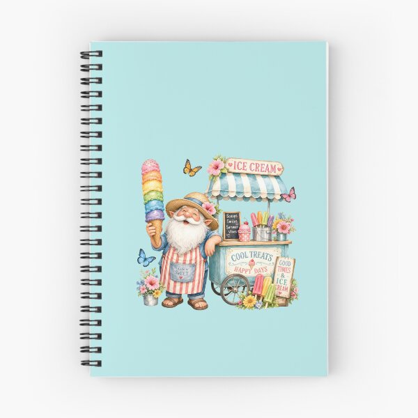 Item preview, Ice cream gnome designed and sold by Whimsy Petal and Co..