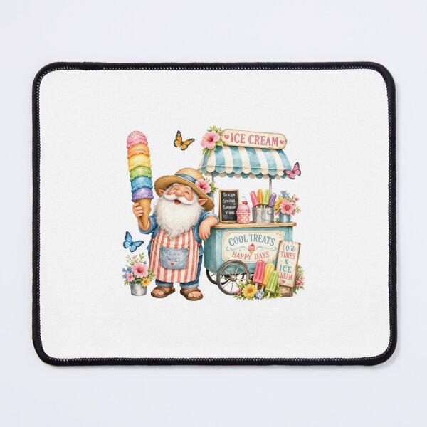 Item preview, Ice cream gnome designed and sold by Whimsy Petal and Co..