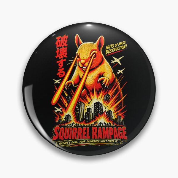 Item preview, Vintage Squirrel Rampage Retro Horror Graphic designed and sold by Gbriel3.