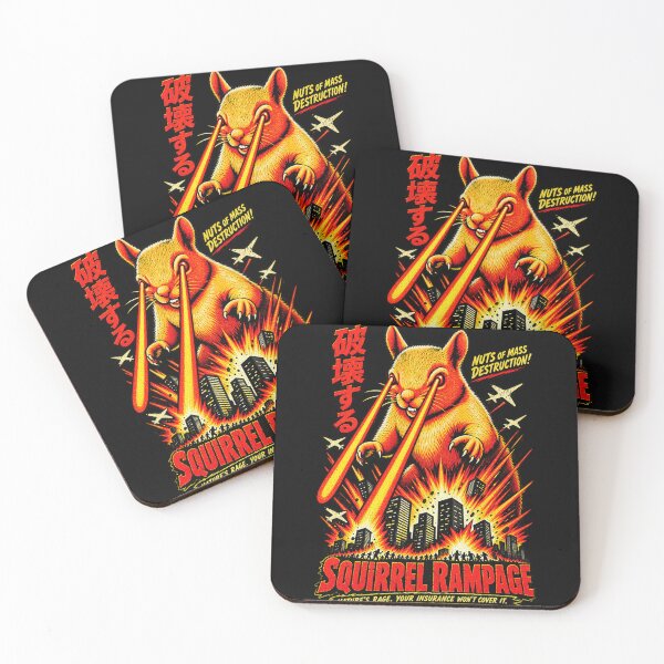 Item preview, Vintage Squirrel Rampage Retro Horror Graphic designed and sold by Gbriel3.