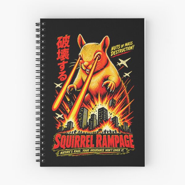 Item preview, Vintage Squirrel Rampage Retro Horror Graphic designed and sold by Gbriel3.