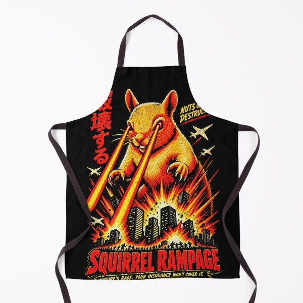 Item preview, Vintage Squirrel Rampage Retro Horror Graphic designed and sold by Gbriel3.