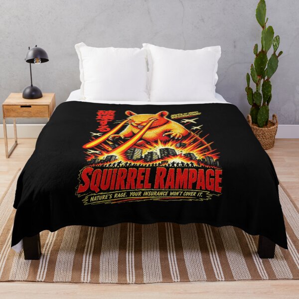 Item preview, Vintage Squirrel Rampage Retro Horror Graphic designed and sold by Gbriel3.