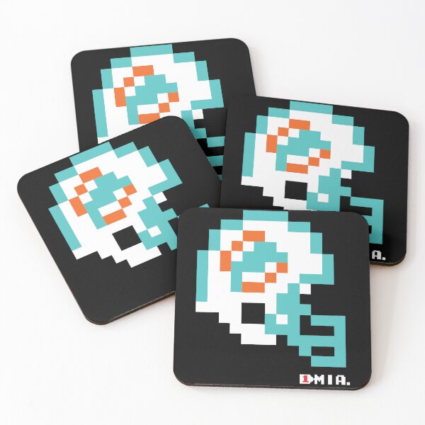 Item preview, Dolphins Tecmo Bowl Helmet designed and sold by TecmoBowlSports.