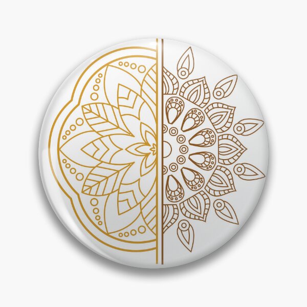 Item preview, Mandala in Two Earth Tones. designed and sold by DSoriaDesign.