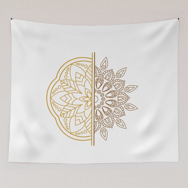 Item preview, Mandala in Two Earth Tones. designed and sold by DSoriaDesign.