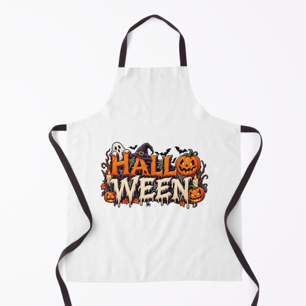 Item preview, HALLO WEEN Halloween Typography Pumpkin Ghost Witch Spooky designed and sold by afr-saad.