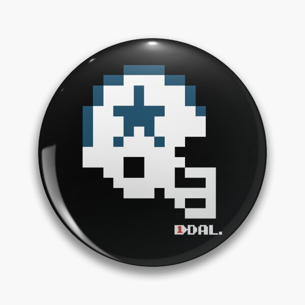 Item preview, Cowboys Alternate White Tecmo Bowl Helmet designed and sold by TecmoBowlSports.