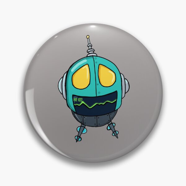 Item preview, Cute Retro Robot Heart Monitor designed and sold by Stoner Steve.