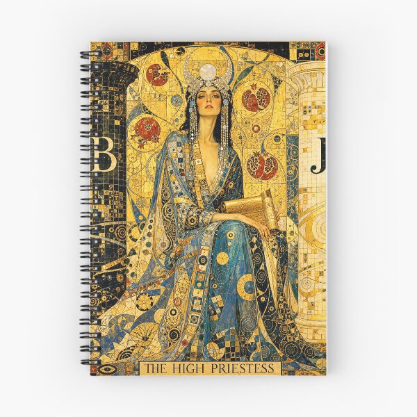 Item preview, The High Priestess, The Veiled Oracle | Stoneflower-Art designed and sold by Stoneflower-Art.