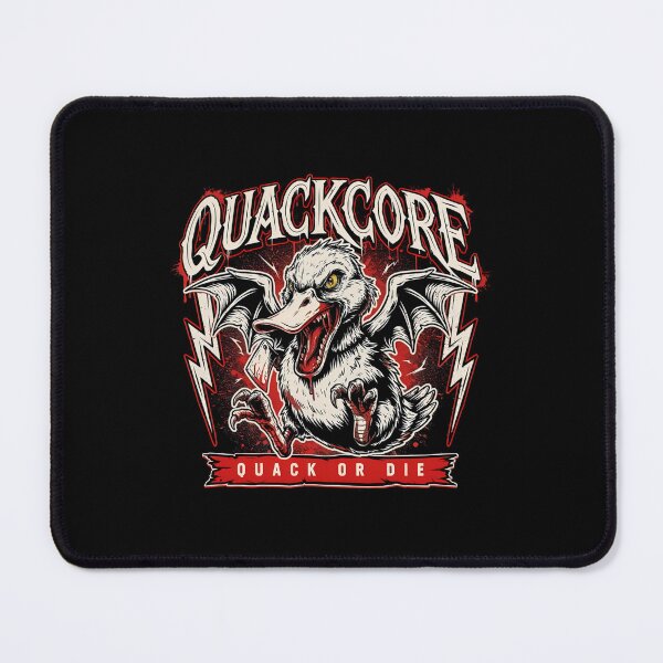 Item preview, Quackcore Quack Or Die Monstrous Duck Metal Artwork designed and sold by Enea Kelo.