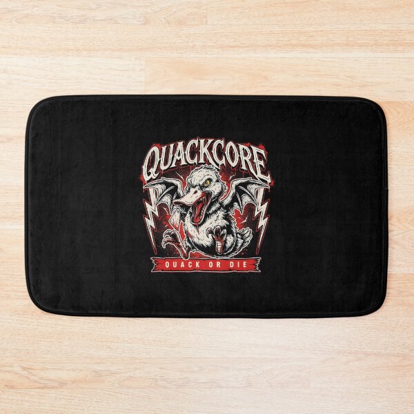 Item preview, Quackcore Quack Or Die Monstrous Duck Metal Artwork designed and sold by Enea Kelo.