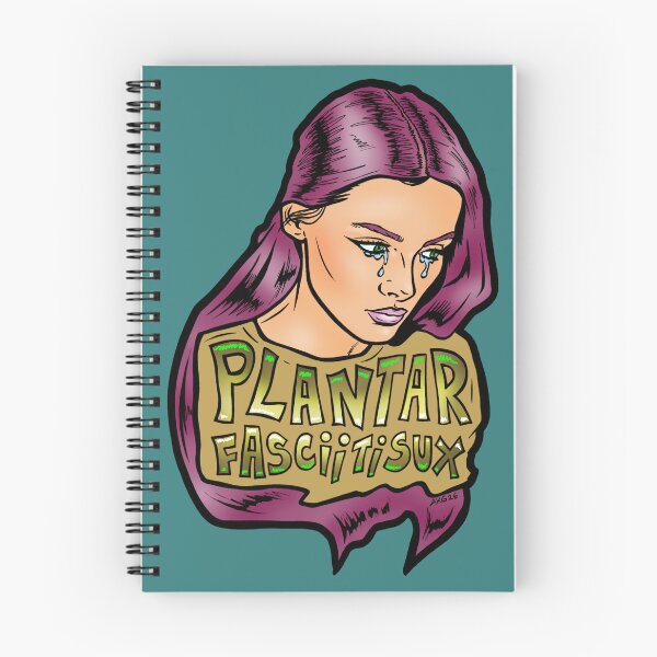 Item preview, Plantar fasciitis crying girl  designed and sold by turddemon.