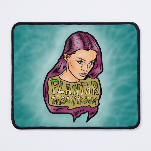 Item preview, Plantar fasciitis crying girl designed and sold by turddemon.