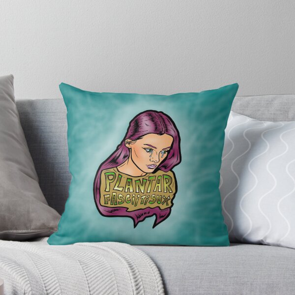 Item preview, Plantar fasciitis crying girl  designed and sold by turddemon.