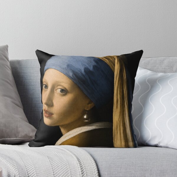 Item preview, Not Impressed Since 1665 – Funny Girl with a Pearl Earring Vintage Museum Art T-Shirt designed and sold by SaraSumi.
