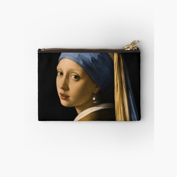 Item preview, Not Impressed Since 1665 – Funny Girl with a Pearl Earring Vintage Museum Art T-Shirt designed and sold by SaraSumi.