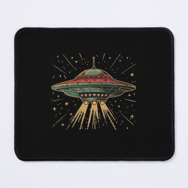 Item preview, Vintage Retro UFO Flying Saucer Space Graphic designed and sold by Gbriel3.