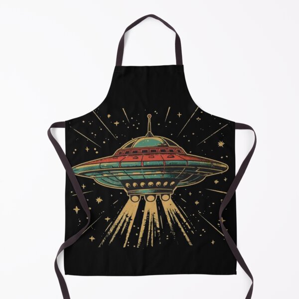 Item preview, Vintage Retro UFO Flying Saucer Space Graphic designed and sold by Gbriel3.