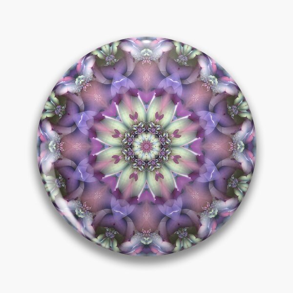 Item preview, Lilac Mandala designed and sold by Kelly Dietrich Mandala & Fractal Art.