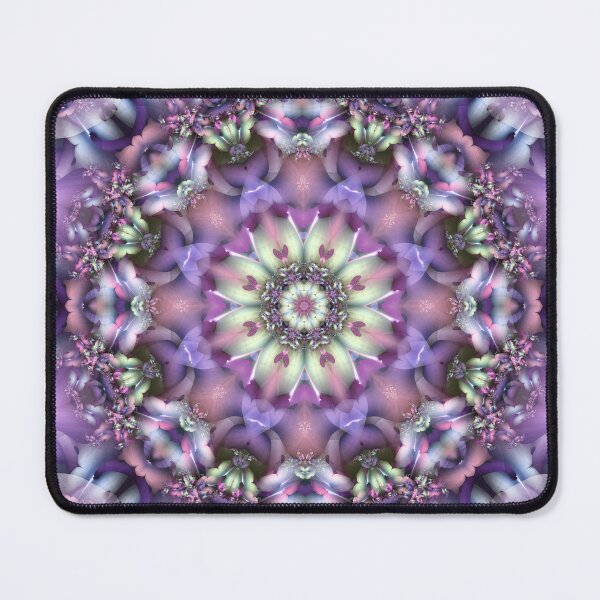 Item preview, Lilac Mandala designed and sold by Kelly Dietrich Mandala & Fractal Art.