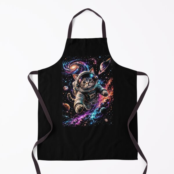 Item preview, Cosmic Cat Astronaut Galaxy Adventure | Colorful Space Fantasy Art designed and sold by SOUFIANE1991.