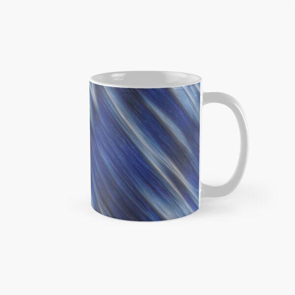 Item preview, Abstract Blue Silver Brushstroke Texture designed and sold by Sybille-Yates.