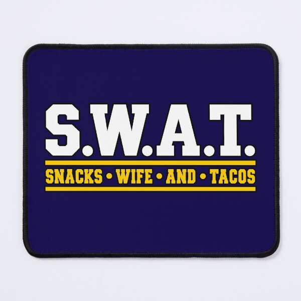 Item preview, SWAT Snacks Wife And Tacos Funny Food Husband Humor designed and sold by ZIGLWORKS.