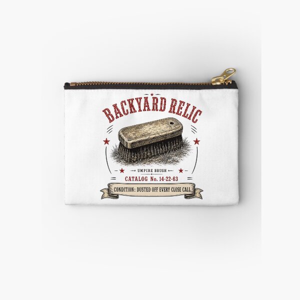 Item preview, Backyard Relic | Vintage Umpire Brush | Dusty Baseball Field Essential | Rustic Americana designed and sold by Mikoff04-arts.