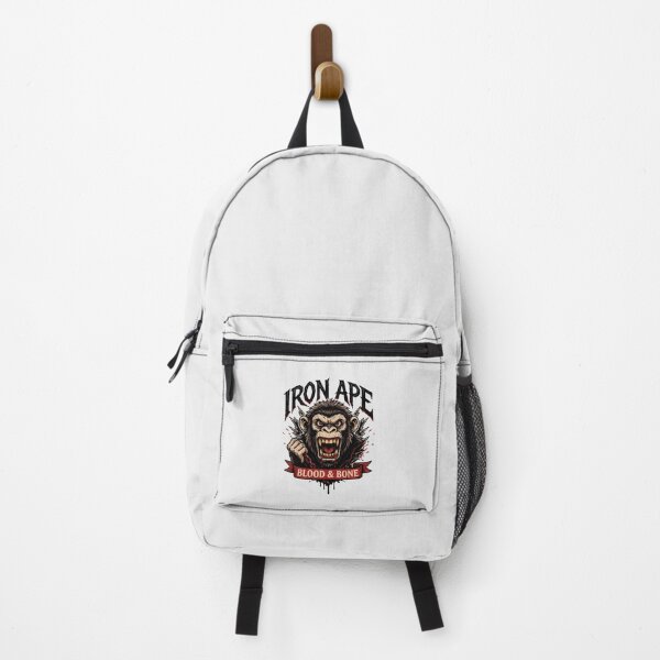 Item preview, Iron Ape Blood & Bone Violent Chimp Metal Illustration designed and sold by Enea Kelo.