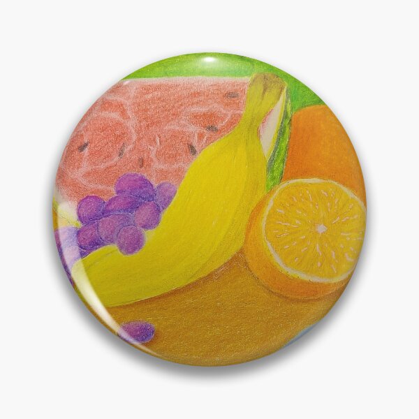 Item preview, Still life drawing of fruits designed and sold by lavenderXblue.