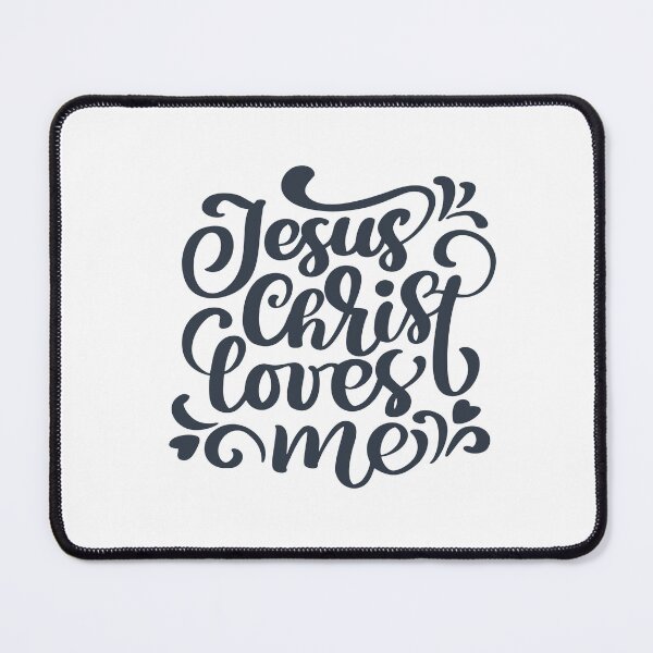 Item preview, JESUS CHRIST LOVES ME designed and sold by SudeeshArt.