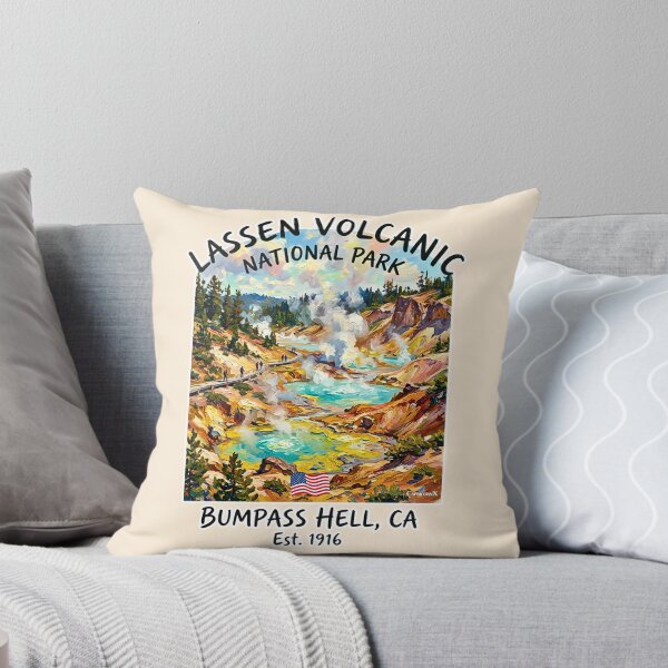 Item preview, Bumpass Hell Lassen Volcanic Park designed and sold by EvergreenPark - Tee Studio.