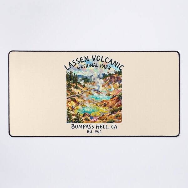 Item preview, Bumpass Hell Lassen Volcanic Park designed and sold by EvergreenPark - Tee Studio.