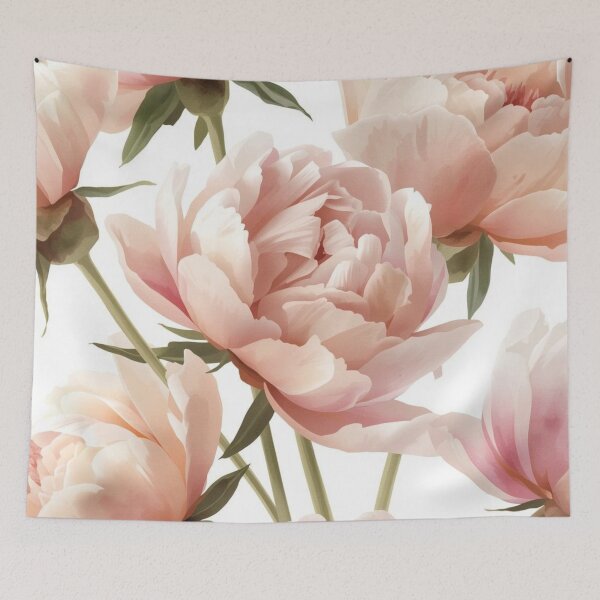 Item preview, Natural powder pink peony designed and sold by Art70shop.