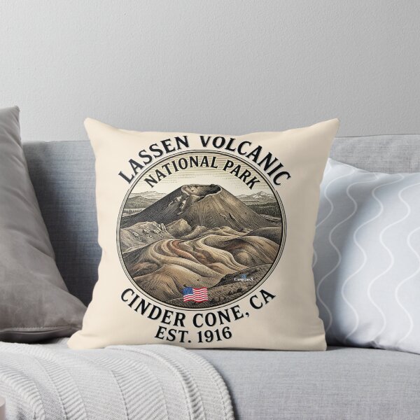 Item preview, Lassen Volcanic Cinder Cone Sticker designed and sold by EvergreenPark - Tee Studio.