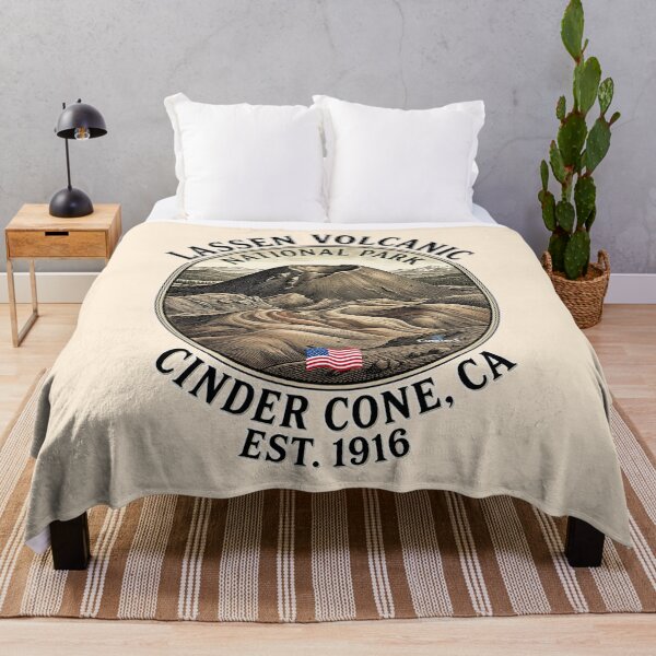 Item preview, Lassen Volcanic Cinder Cone Sticker designed and sold by EvergreenPark - Tee Studio.