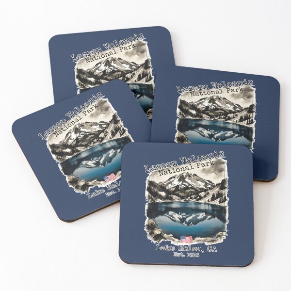 Item preview, Lake Helen Lassen Volcanic Sticker designed and sold by EvergreenPark - Tee Studio.