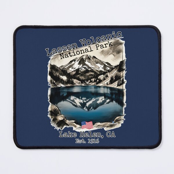 Item preview, Lake Helen Lassen Volcanic Sticker designed and sold by EvergreenPark - Tee Studio.