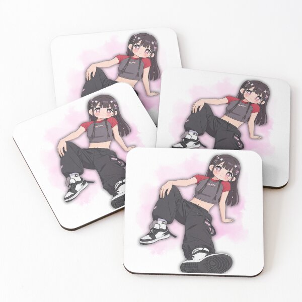 Item preview, Y2K Streetwear Anime Chibi  designed and sold by unboxedbyJuls.