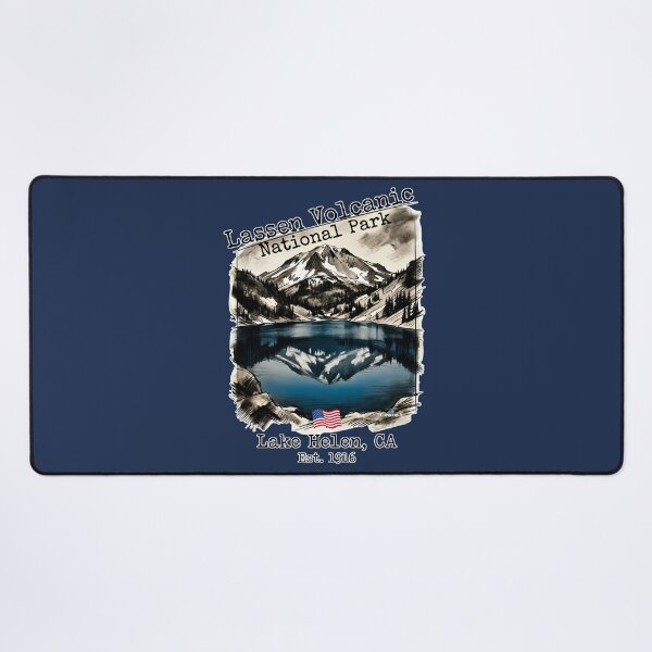 Item preview, Lake Helen Lassen Volcanic Sticker designed and sold by EvergreenPark - Tee Studio.