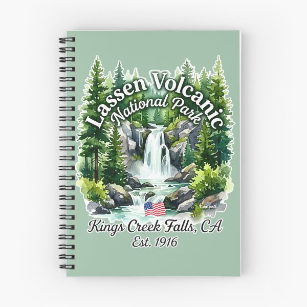 Item preview, Lassen Volcanic Park Watercolor designed and sold by EvergreenPark - Tee Studio.