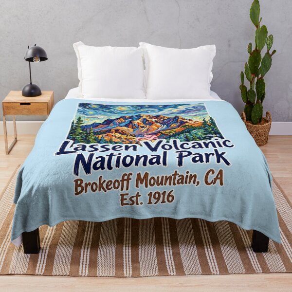 Item preview, Brokeoff Mountain Van Gogh Sticker designed and sold by EvergreenPark - Tee Studio.